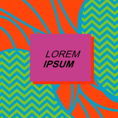 Dinamik Soyut Kompozisyon Çizgileri, Girdap ve Geometrik Elementler. Tarz Vektör Arkaplanı: Çizgiler, Eğriler ve Dekoratif Şekiller. Poster veya sosyal medya için soyut arkaplan.