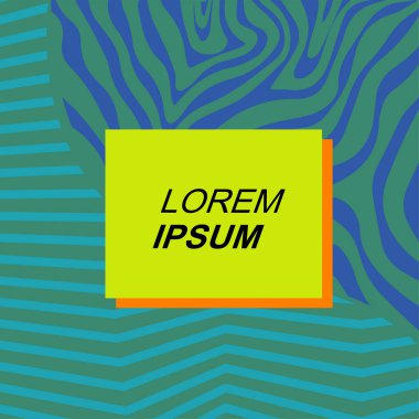 Dinamik Soyut Kompozisyon Çizgileri, Girdap ve Geometrik Elementler. Tarz Vektör Arkaplanı: Çizgiler, Eğriler ve Dekoratif Şekiller. Poster veya sosyal medya için soyut arkaplan.