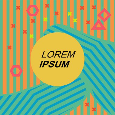 Dinamik Soyut Kompozisyon Çizgileri, Girdap ve Geometrik Elementler. Tarz Vektör Arkaplanı: Çizgiler, Eğriler ve Dekoratif Şekiller. Poster veya sosyal medya için soyut arkaplan.