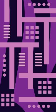 Geometrik şekilli soyut arkaplan sanatı. Memphis tarzı sanat posterleri için soyut bir arka plan. Boho Soyut Arkaplan Eğrisi Çizgileri ve Geometrik Aksanlar.