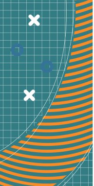 Modern Soyut Mozaik Geometrik Şekiller ve Süslü Vektör Tasarımı. Geometrik şekillerin mozaiğiyle soyut arkaplan süslemeleri. Memphis tarzı sanat ile poster için soyut arkaplan.