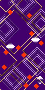 Geometrik şekilli ve çizgili soyut bir arkaplan. Soyut arkaplan vektör sanatı.