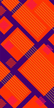 Geometrik şekilli ve çizgili soyut bir arkaplan. Soyut arkaplan vektör sanatı.