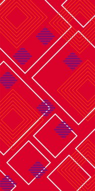 Geometrik şekilli ve çizgili soyut bir arkaplan. Soyut arkaplan vektör sanatı.