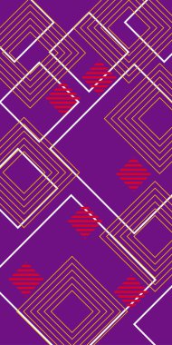 Geometrik şekilli ve çizgili soyut bir arkaplan. Soyut arkaplan vektör sanatı.