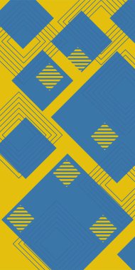 Geometrik şekilli ve çizgili soyut bir arkaplan. Soyut arkaplan vektör sanatı.