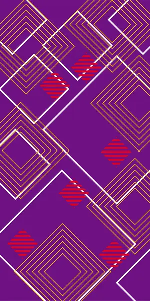 Geometrik şekilli ve çizgili soyut bir arkaplan. Soyut arkaplan vektör sanatı.