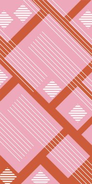 Geometrik şekilli ve çizgili soyut bir arkaplan. Soyut arkaplan vektör sanatı.