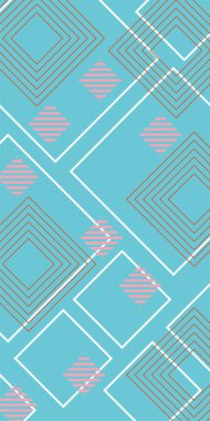 Geometrik şekilli ve çizgili soyut bir arkaplan. Soyut arkaplan vektör sanatı.