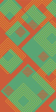 Geometrik şekilli ve çizgili soyut bir arkaplan. Soyut arkaplan vektör sanatı.