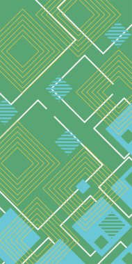 Geometrik şekilli ve çizgili soyut bir arkaplan. Soyut arkaplan vektör sanatı.