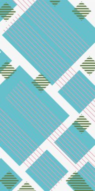 Geometrik şekilli ve çizgili soyut bir arkaplan. Soyut arkaplan vektör sanatı.