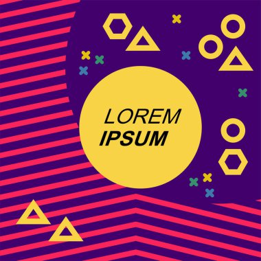 Çizgilerin soyut arka plan vektör sanatı ve geometrik şekil süslemeleri. Geometrik süsler ve çizgili sanatın soyut arkaplanı.