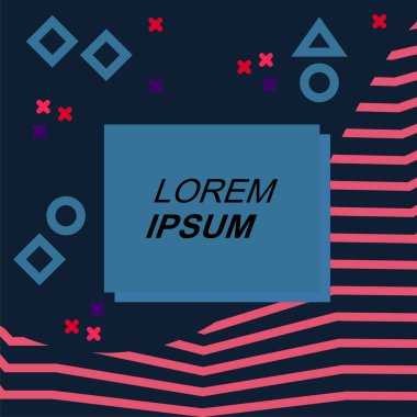 Çizgilerin soyut arka plan vektör sanatı ve geometrik şekil süslemeleri. Geometrik süsler ve çizgili sanatın soyut arkaplanı.