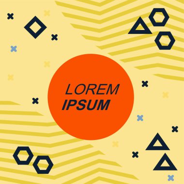 Çizgilerin soyut arka plan vektör sanatı ve geometrik şekil süslemeleri. Geometrik süsler ve çizgili sanatın soyut arkaplanı.
