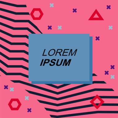 Çizgilerin soyut arka plan vektör sanatı ve geometrik şekil süslemeleri. Geometrik süsler ve çizgili sanatın soyut arkaplanı.