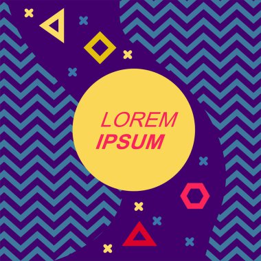 Çizgilerin soyut arka plan vektör sanatı ve geometrik şekil süslemeleri. Geometrik süsler ve çizgili sanatın soyut arkaplanı.