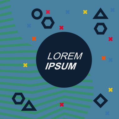 Çizgilerin soyut arka plan vektör sanatı ve geometrik şekil süslemeleri. Geometrik süsler ve çizgili sanatın soyut arkaplanı.