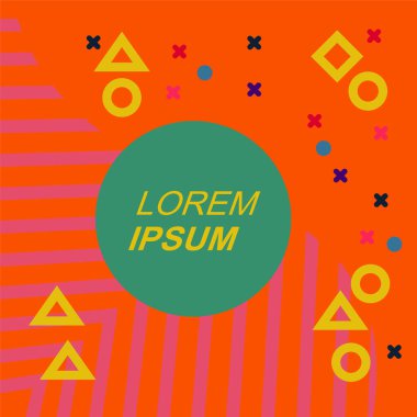 Çizgilerin soyut arka plan vektör sanatı ve geometrik şekil süslemeleri. Geometrik süsler ve çizgili sanatın soyut arkaplanı.