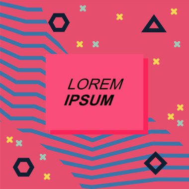 Çizgilerin soyut arka plan vektör sanatı ve geometrik şekil süslemeleri. Geometrik süsler ve çizgili sanatın soyut arkaplanı.