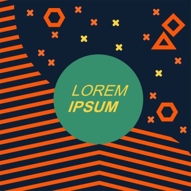 Çizgilerin soyut arka plan vektör sanatı ve geometrik şekil süslemeleri. Geometrik süsler ve çizgili sanatın soyut arkaplanı.