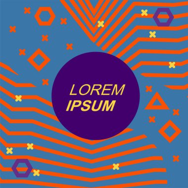 Çizgilerin soyut arka plan vektör sanatı ve geometrik şekil süslemeleri. Geometrik süsler ve çizgili sanatın soyut arkaplanı.