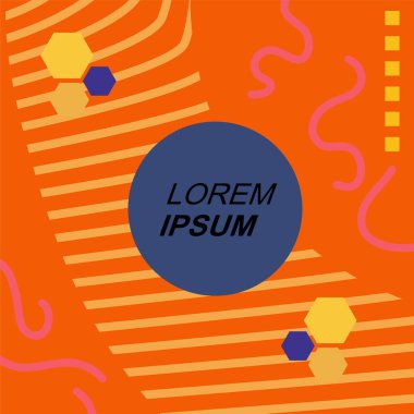 Çizgilerin soyut arka plan vektör sanatı ve geometrik şekil süslemeleri. Geometrik süsler ve çizgili sanatın soyut arkaplanı.