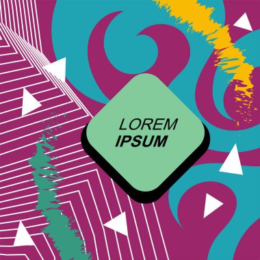 Soyut arka plan vektör sanatı dalgalı doku, çizgiler ve kıvrımlar şekil örtüsü. Dalgalı doku üzerindeki geometrik süslemelerin soyut arkaplanı.