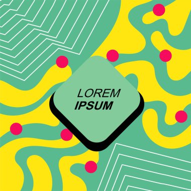 Soyut arka plan vektör sanatı dalgalı doku, çizgiler ve kıvrımlar şekil örtüsü. Dalgalı doku üzerindeki geometrik süslemelerin soyut arkaplanı.