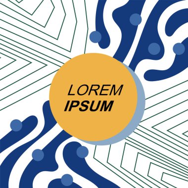 Soyut arka plan vektör sanatı dalgalı doku, çizgiler ve kıvrımlar şekil örtüsü. Dalgalı doku üzerindeki geometrik süslemelerin soyut arkaplanı.