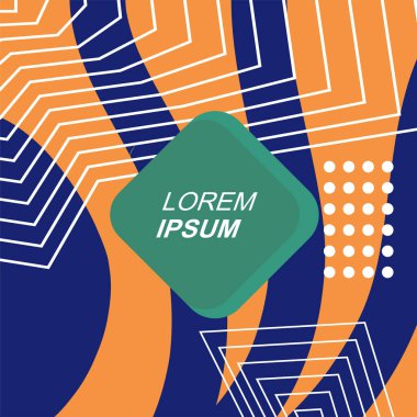 Dalgalı doku ve çizgilerin soyut arka plan vektör sanatı. Dalgalı doku üzerindeki geometrik süslemelerin soyut arkaplanı.