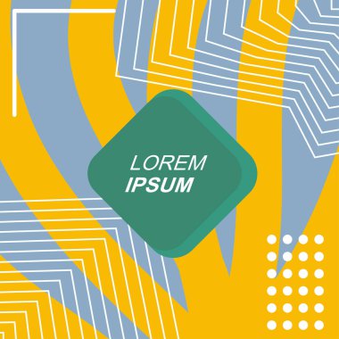 Dalgalı doku ve çizgilerin soyut arka plan vektör sanatı. Dalgalı doku üzerindeki geometrik süslemelerin soyut arkaplanı.