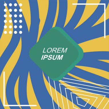 Dalgalı doku ve çizgilerin soyut arka plan vektör sanatı. Dalgalı doku üzerindeki geometrik süslemelerin soyut arkaplanı.