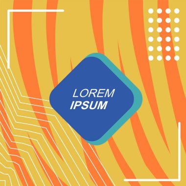 Dalgalı doku ve çizgilerin soyut arka plan vektör sanatı. Dalgalı doku üzerindeki geometrik süslemelerin soyut arkaplanı.