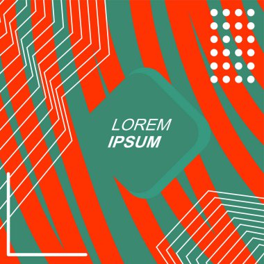 Dalgalı doku ve çizgilerin soyut arka plan vektör sanatı. Dalgalı doku üzerindeki geometrik süslemelerin soyut arkaplanı.