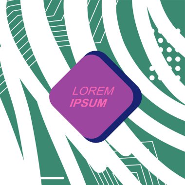 Dalgalı doku ve çizgilerin soyut arka plan vektör sanatı. Dalgalı doku üzerindeki geometrik süslemelerin soyut arkaplanı.