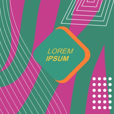 Dalgalı doku ve çizgilerin soyut arka plan vektör sanatı. Dalgalı doku üzerindeki geometrik süslemelerin soyut arkaplanı.