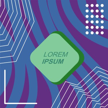 Dalgalı doku ve çizgilerin soyut arka plan vektör sanatı. Dalgalı doku üzerindeki geometrik süslemelerin soyut arkaplanı.