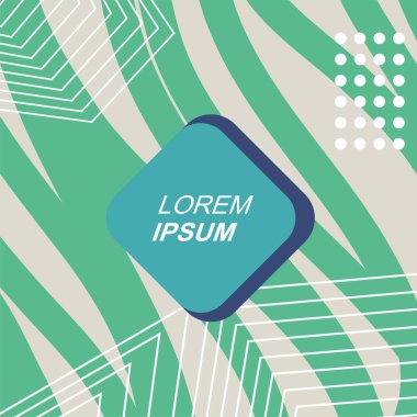 Dalgalı doku ve çizgilerin soyut arka plan vektör sanatı. Dalgalı doku üzerindeki geometrik süslemelerin soyut arkaplanı.