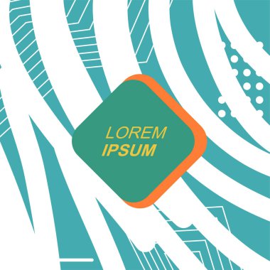 Dalgalı doku ve çizgilerin soyut arka plan vektör sanatı. Dalgalı doku üzerindeki geometrik süslemelerin soyut arkaplanı.