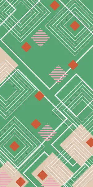 Geometrik şekilli ve çizgili soyut bir arkaplan. Soyut arkaplan vektör sanatı.