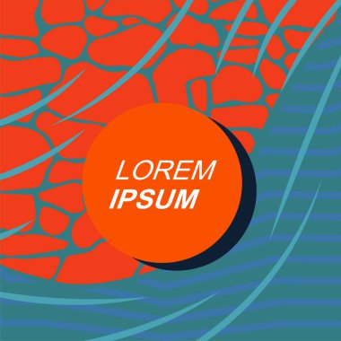 Rastgele eğriler, doku ve dalgalı şekilli soyut arkaplan vektör çizimi. 