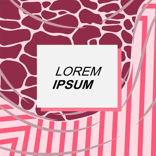 Rastgele eğriler, doku ve dalgalı şekilli soyut arkaplan vektör çizimi. 