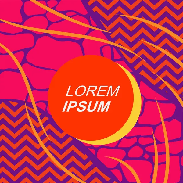 Rastgele eğriler, doku ve dalgalı şekilli soyut arkaplan vektör çizimi. 