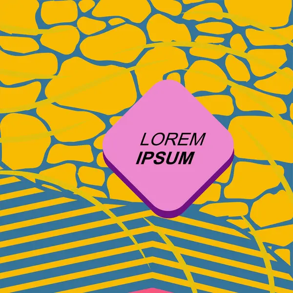 Rastgele eğriler, doku ve dalgalı şekilli soyut arkaplan vektör çizimi. 