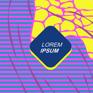 Çizgilerin ve dalgalı dokuların soyut arkaplanı. Bazı lekeler veya taş dokusu olan soyut arkaplan vektör sanatı.