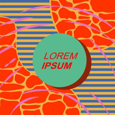 Çizgilerin ve dalgalı dokuların soyut arkaplanı. Bazı lekeler veya taş dokusu olan soyut arkaplan vektör sanatı.