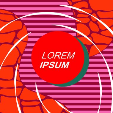 Çizgilerin ve dalgalı dokuların soyut arkaplanı. Bazı lekeler veya taş dokusu olan soyut arkaplan vektör sanatı.