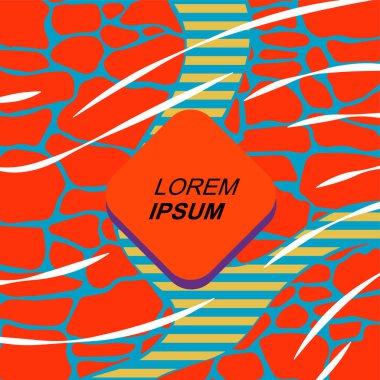 Çizgilerin ve dalgalı dokuların soyut arkaplanı. Bazı lekeler veya taş dokusu olan soyut arkaplan vektör sanatı.