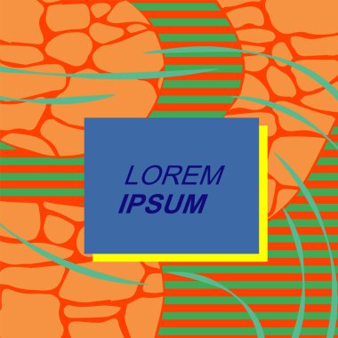 Çizgilerin ve dalgalı dokuların soyut arkaplanı. Bazı lekeler veya taş dokusu olan soyut arkaplan vektör sanatı.